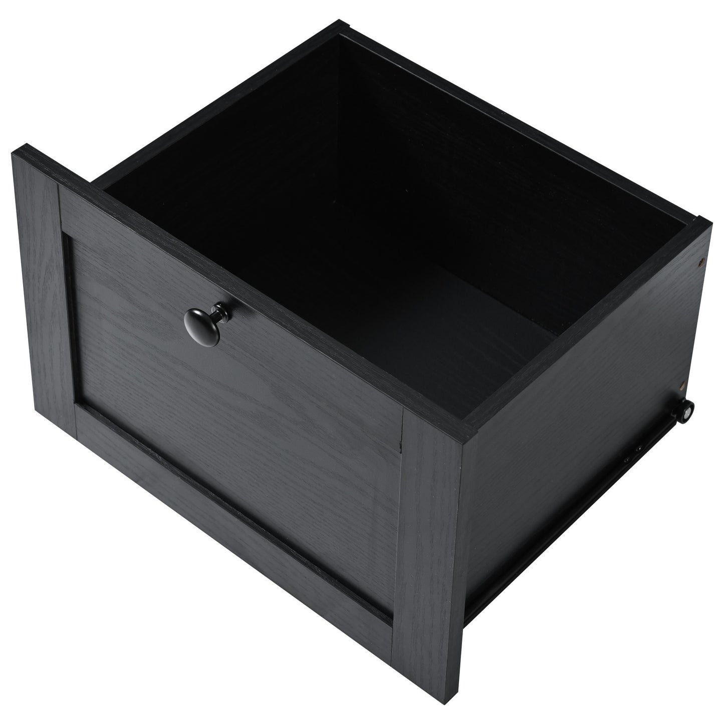 Westport Modern Farmhouse Rolling Kitchen Cart
