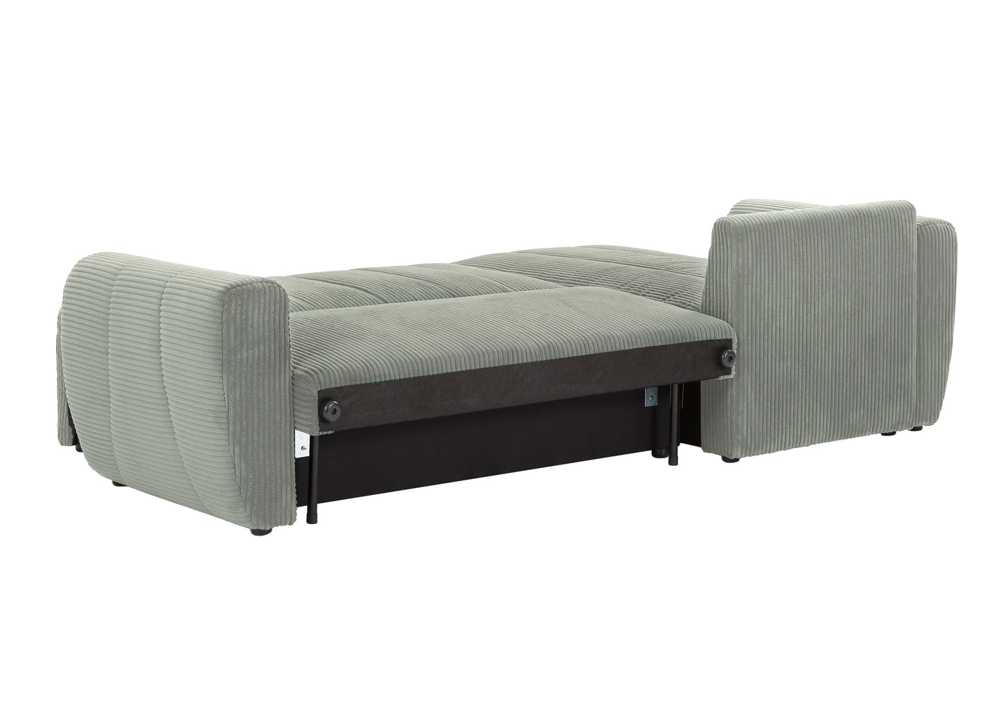 Marcel Mid-Century Convertible L-Shaped Sofa
