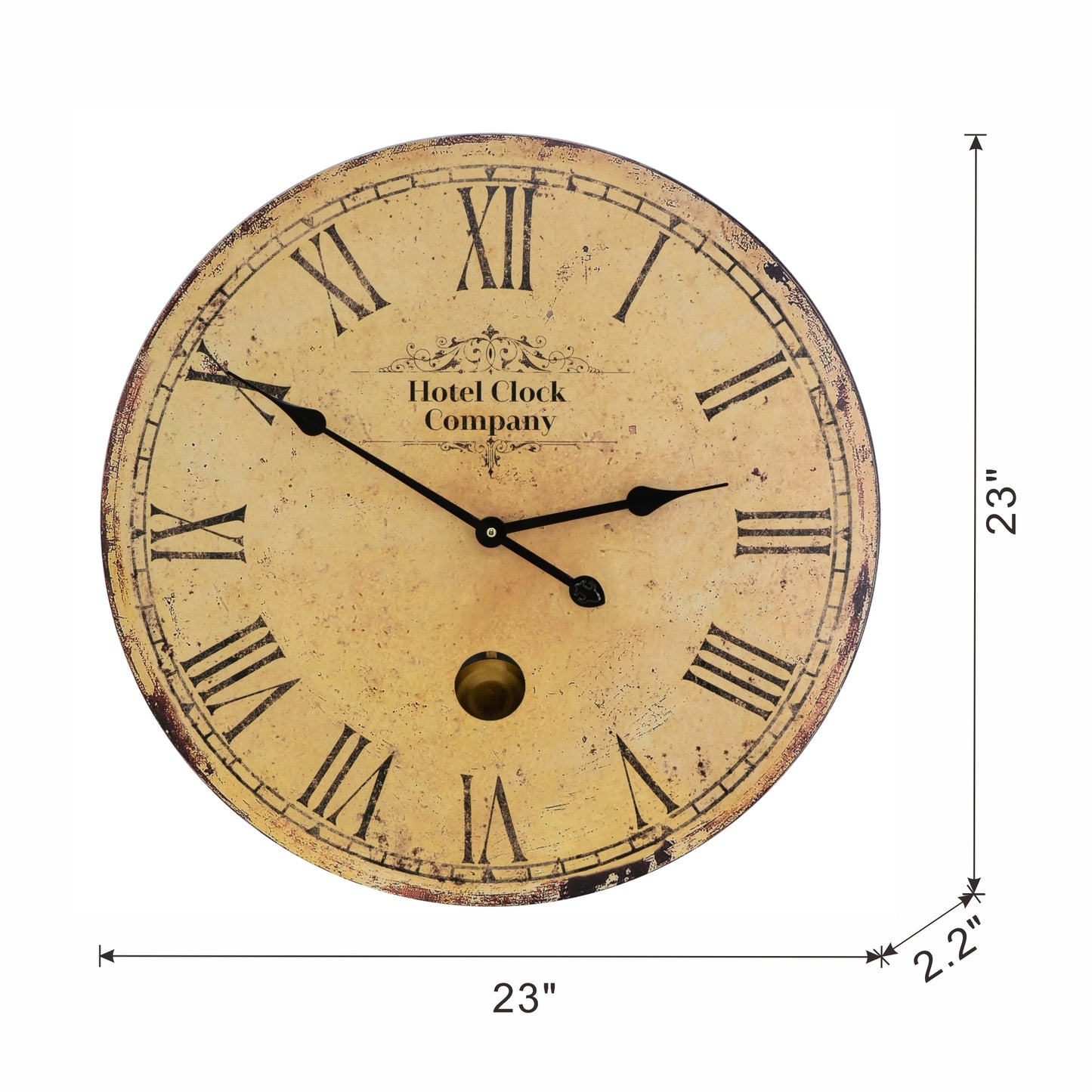 Healdsburg Traditional Wall Clock