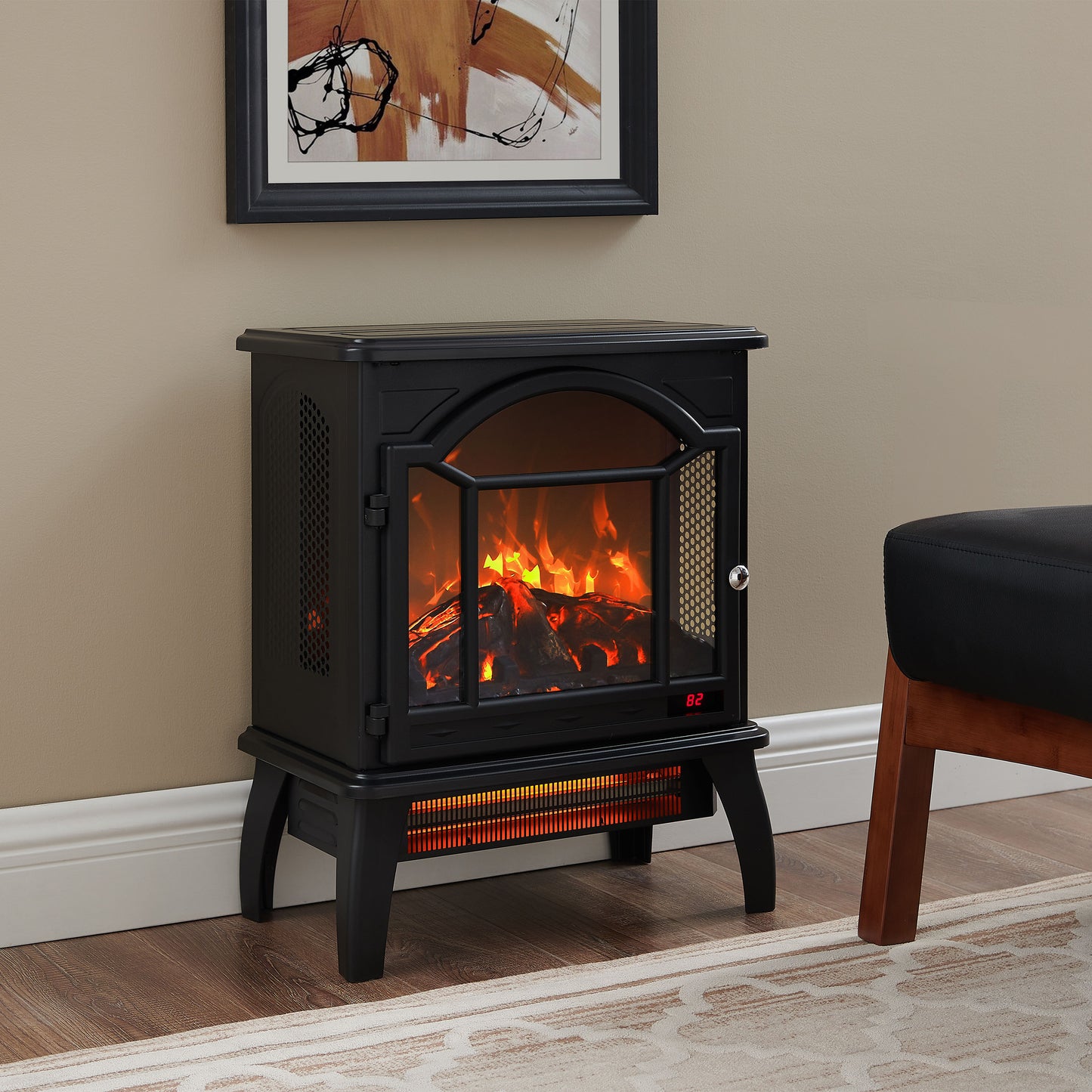 Niles Traditional 3D Infrared Fireplace