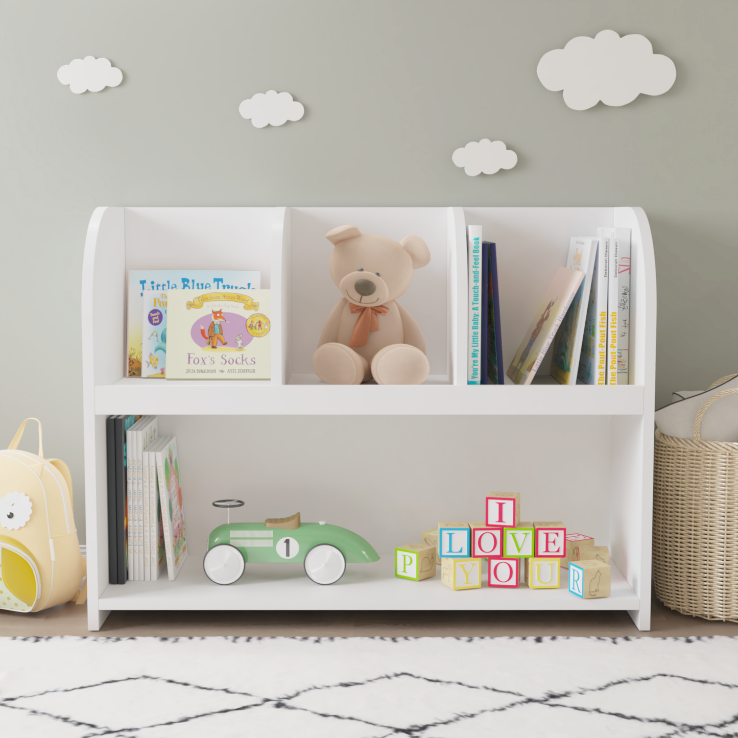 Bartholomew Modern Kids Bookcase