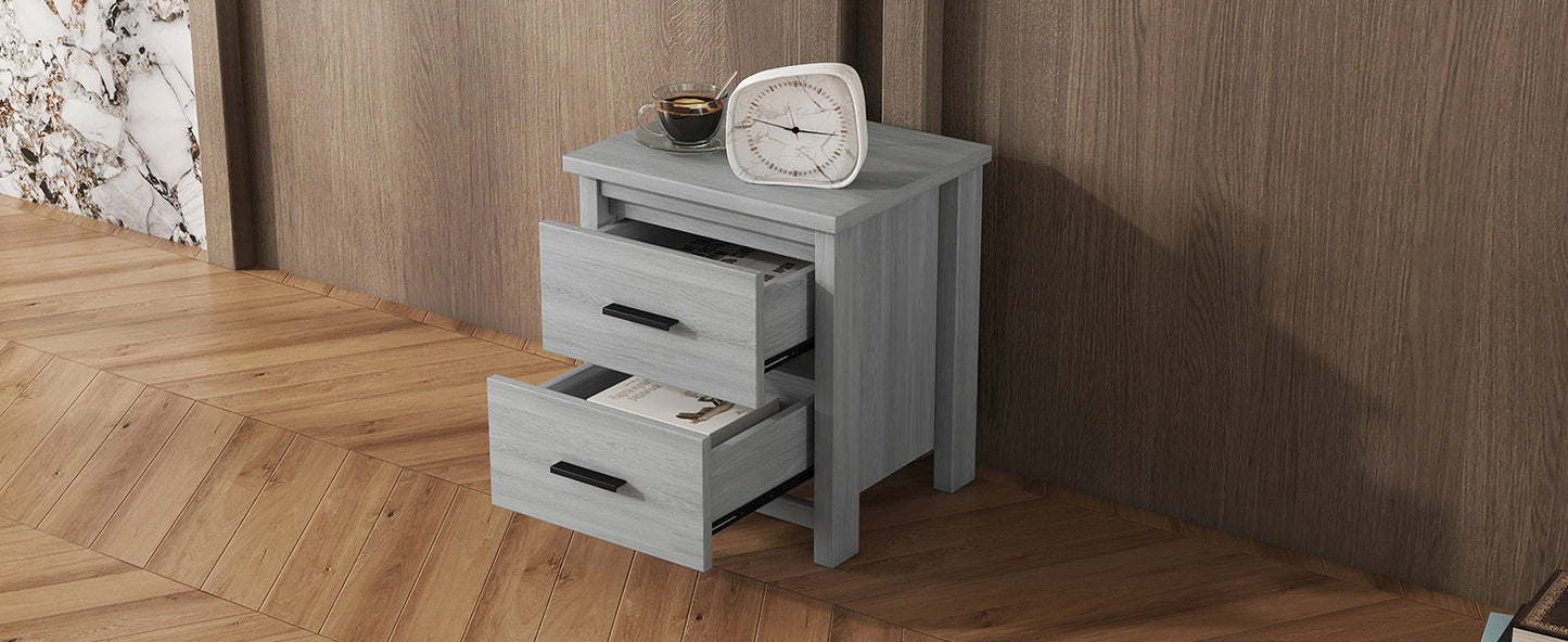 Centerville Modern Havenwood Rustic Nightstand