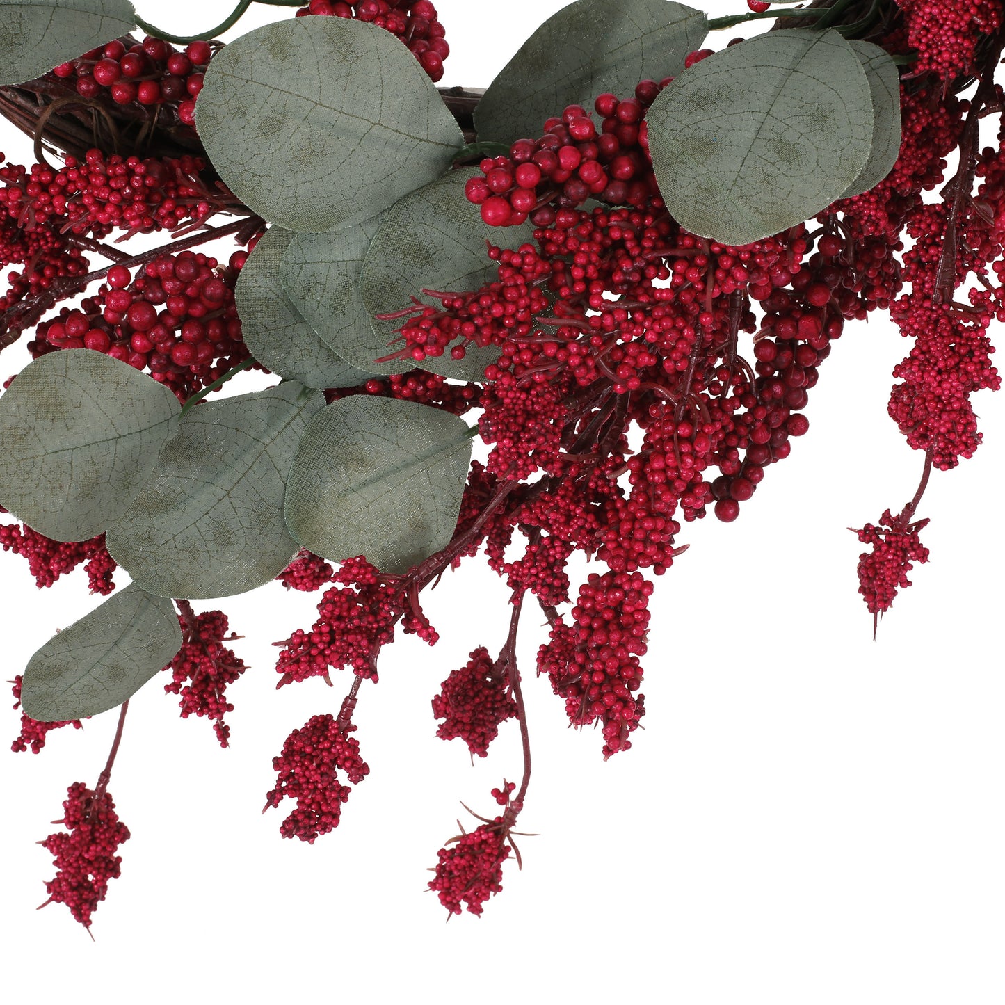 Kingsly Contemporary Berry Wreath Arrangement