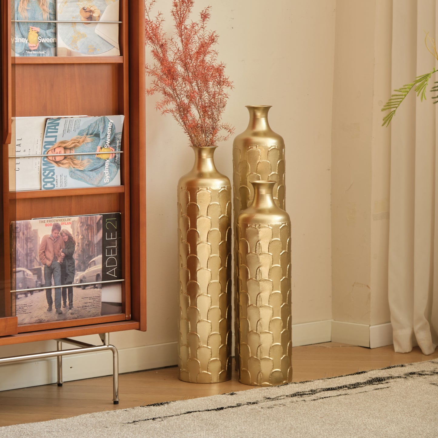 Niles Contemporary Glazed Floor Vases