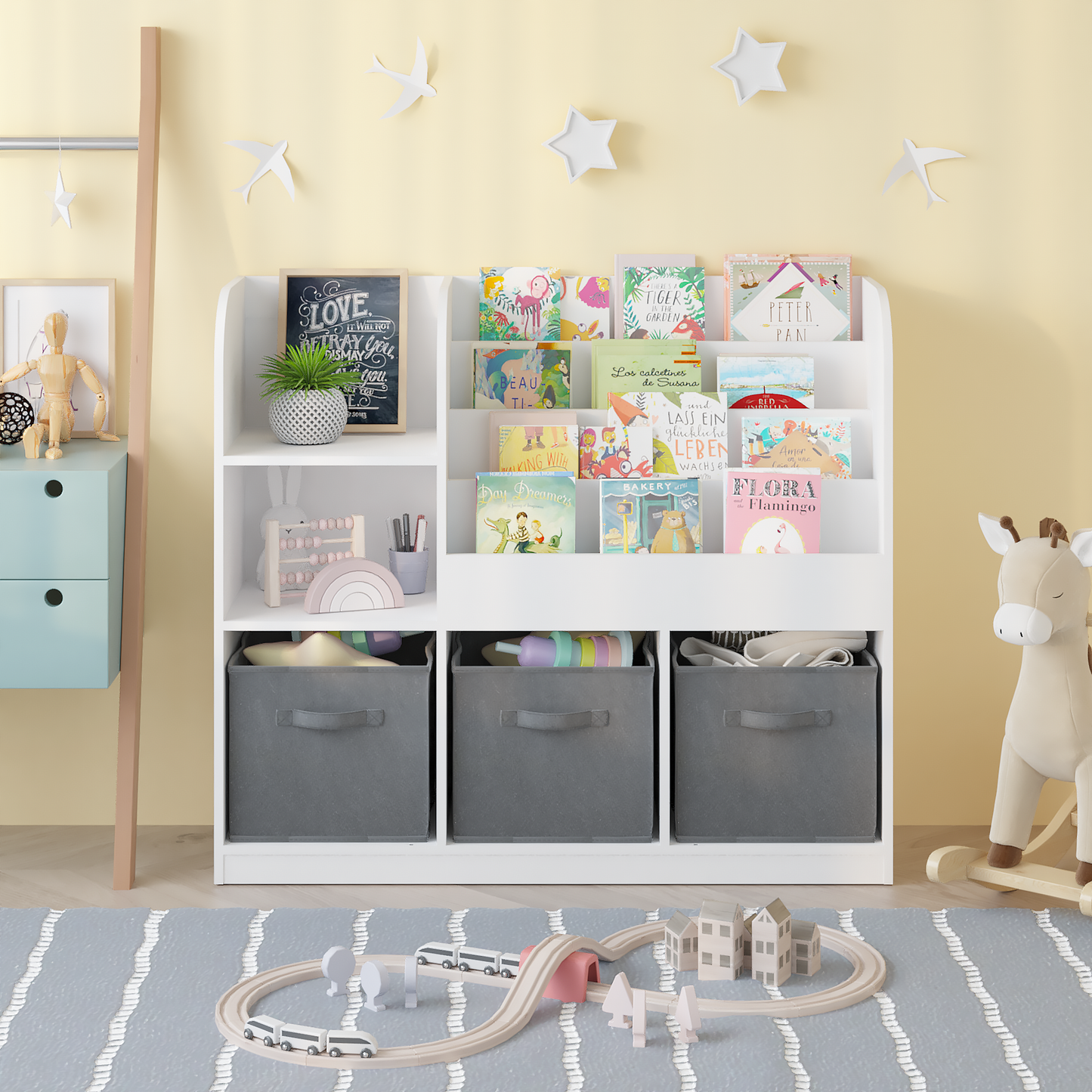 Marcel Modern Multifunctional Storage Bookcase