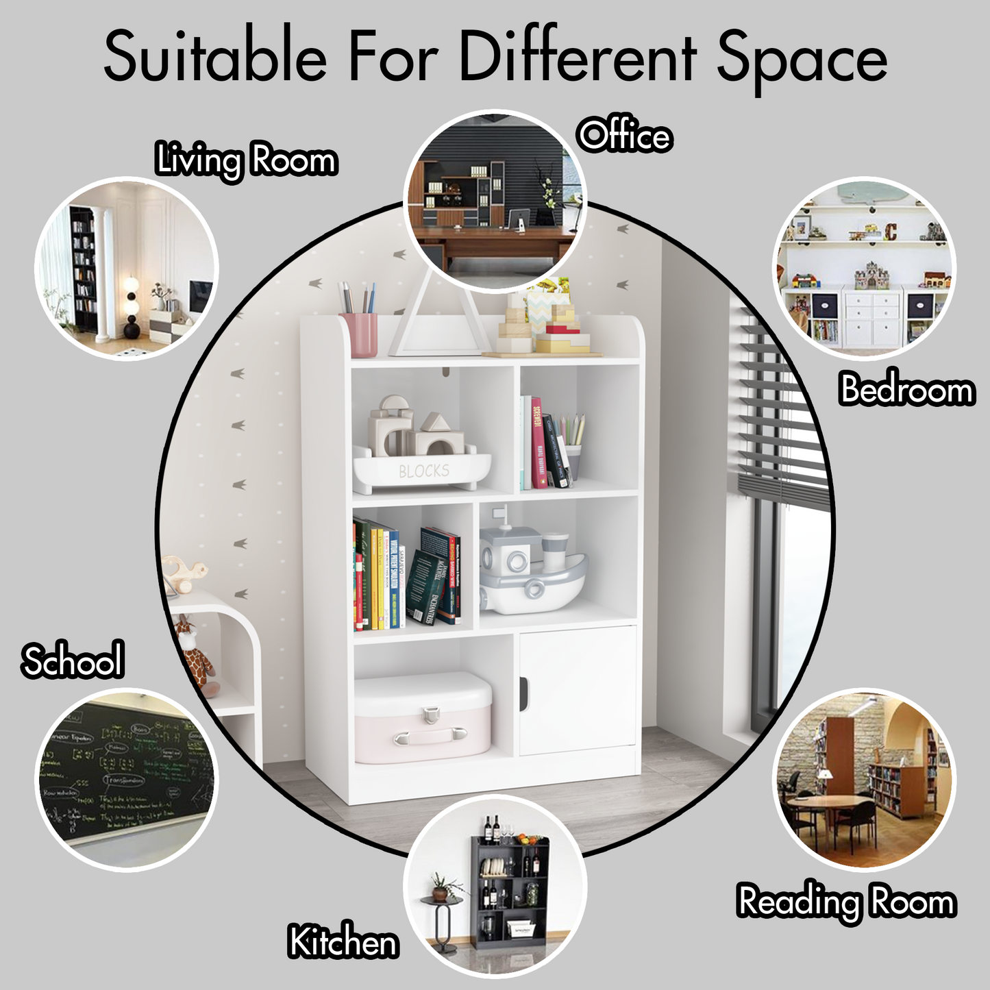 Marcel Modern Kids Cube Organizer