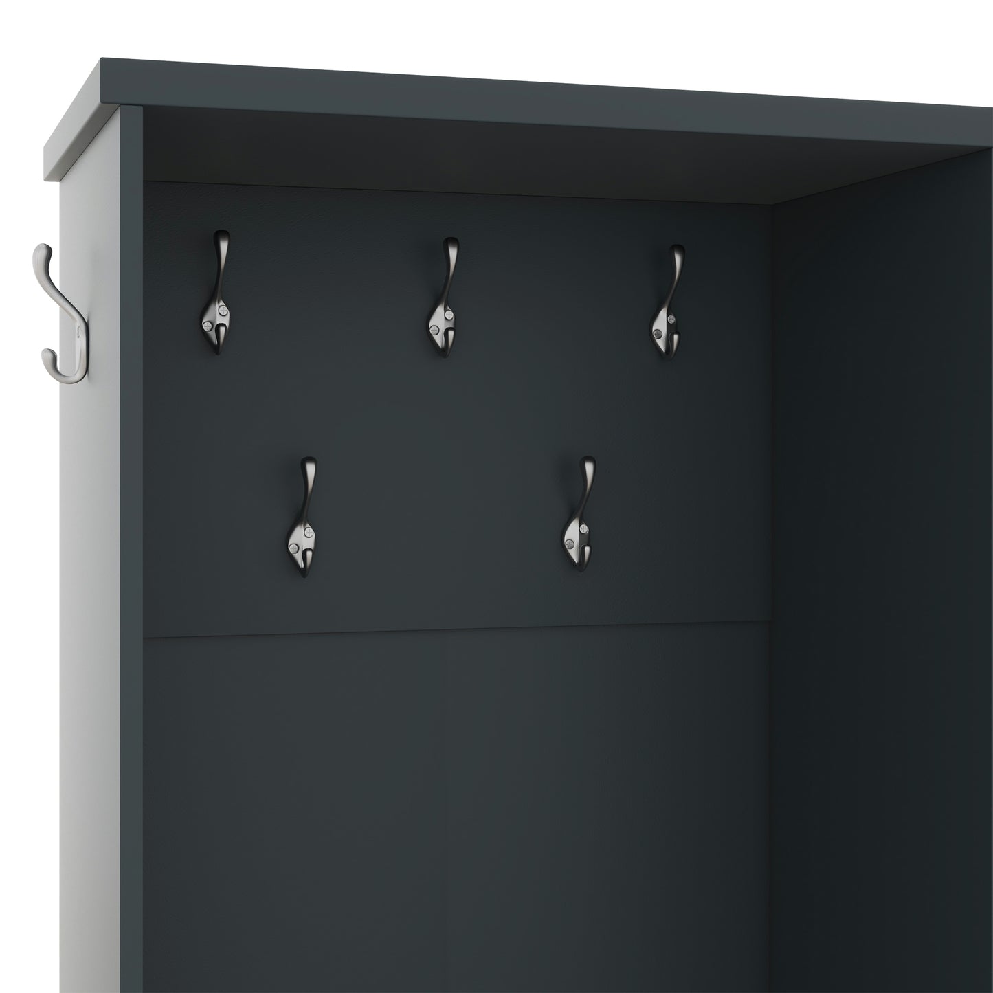Calista Modern Elegant Storage Coat Rack
