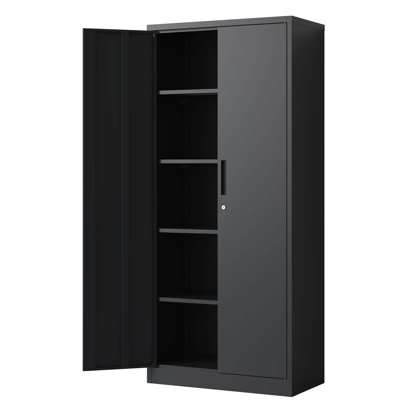 Calista Modern Metal Garage Storage Cabinet