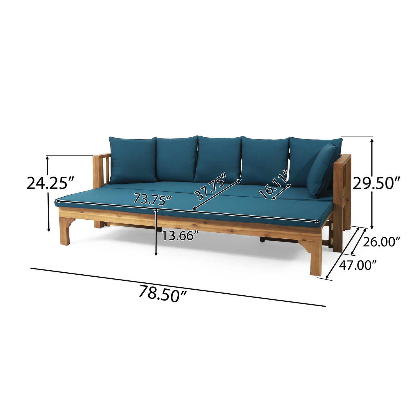 Luz Craftsman Beach Sofa daybed