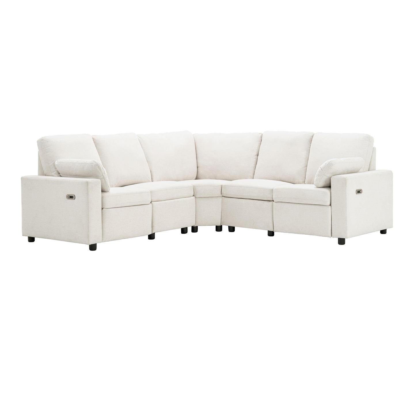 Niles Modern Power Recliner Sectional