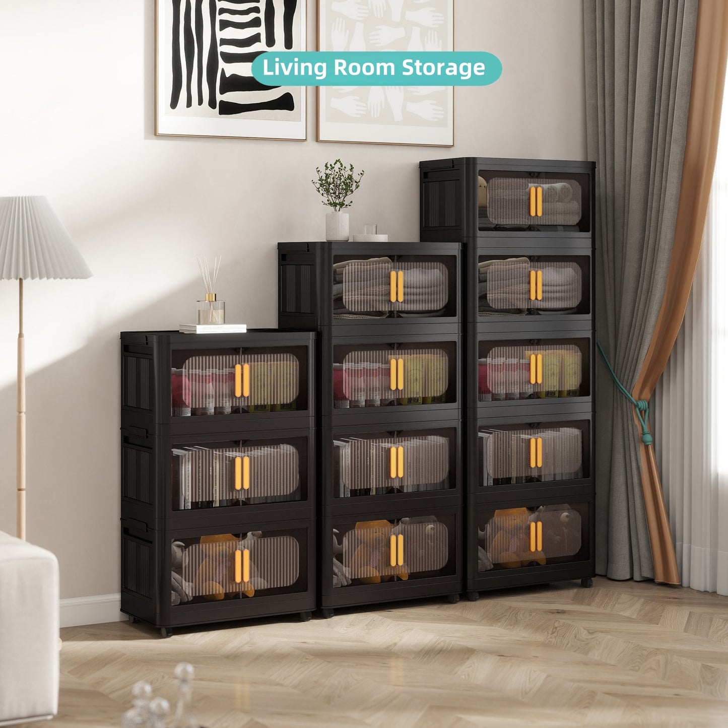 Napa Modern Folding Storage Cabinet