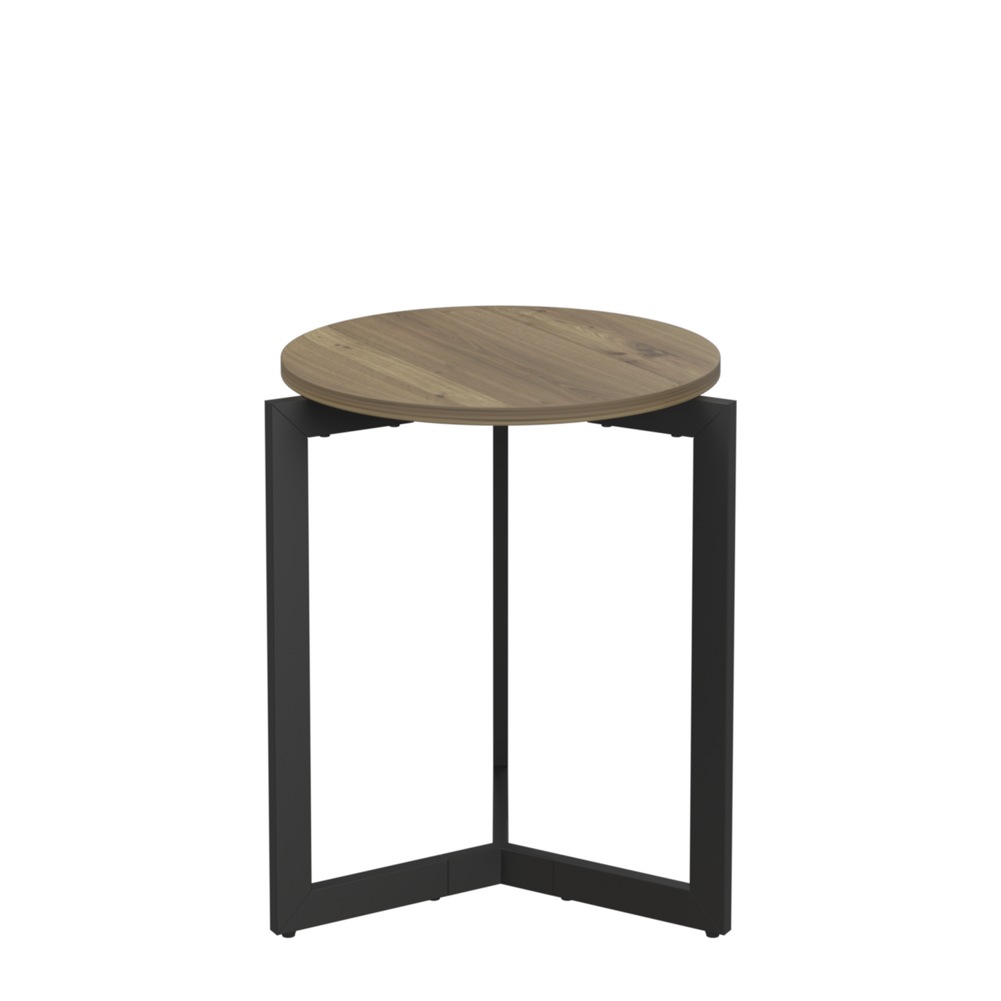 Bartholomew Modern Round Metal Accent Table