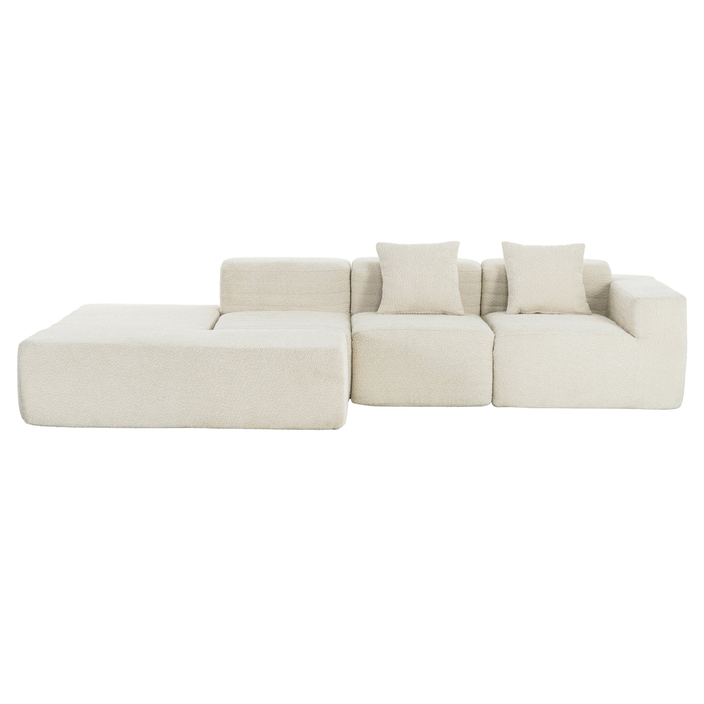 Luz Contemporary Sectional Sofa Set