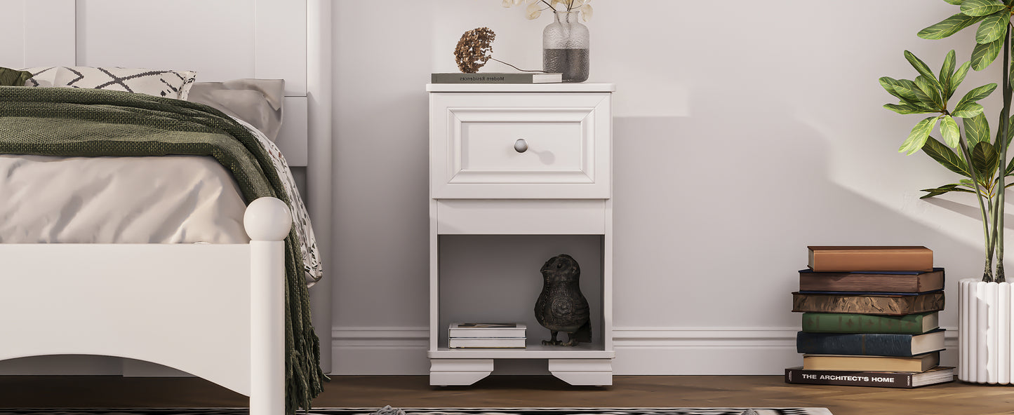 Warmsprings Modern Elegant Retro Nightstand