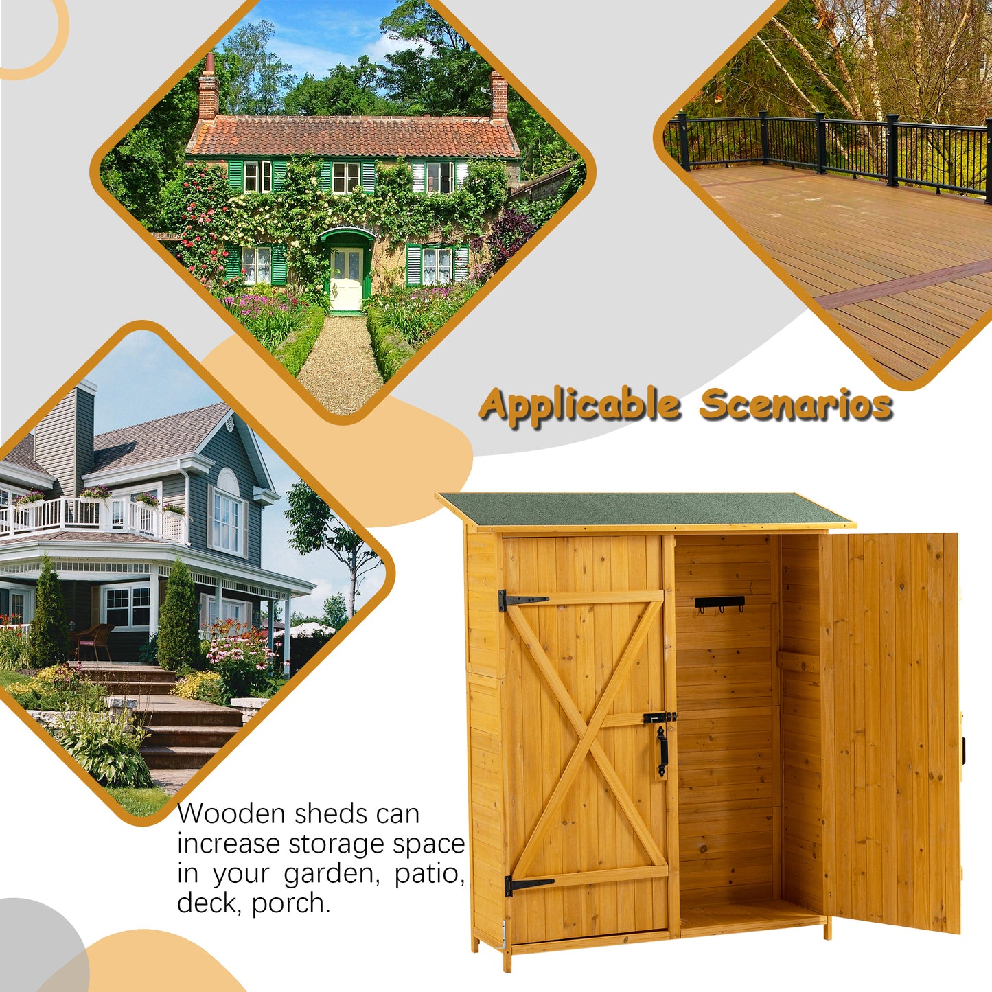 Luz Craftsman Outdoor Storage Shed
