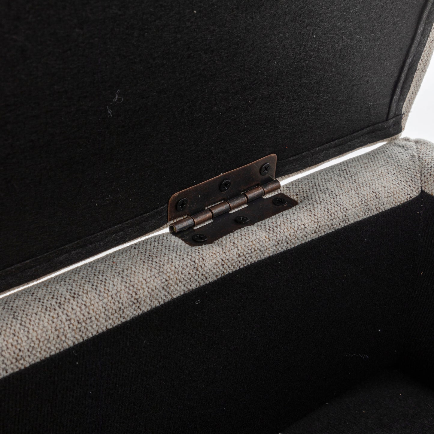 Kingsly Contemporary Upholstered Storage Bench