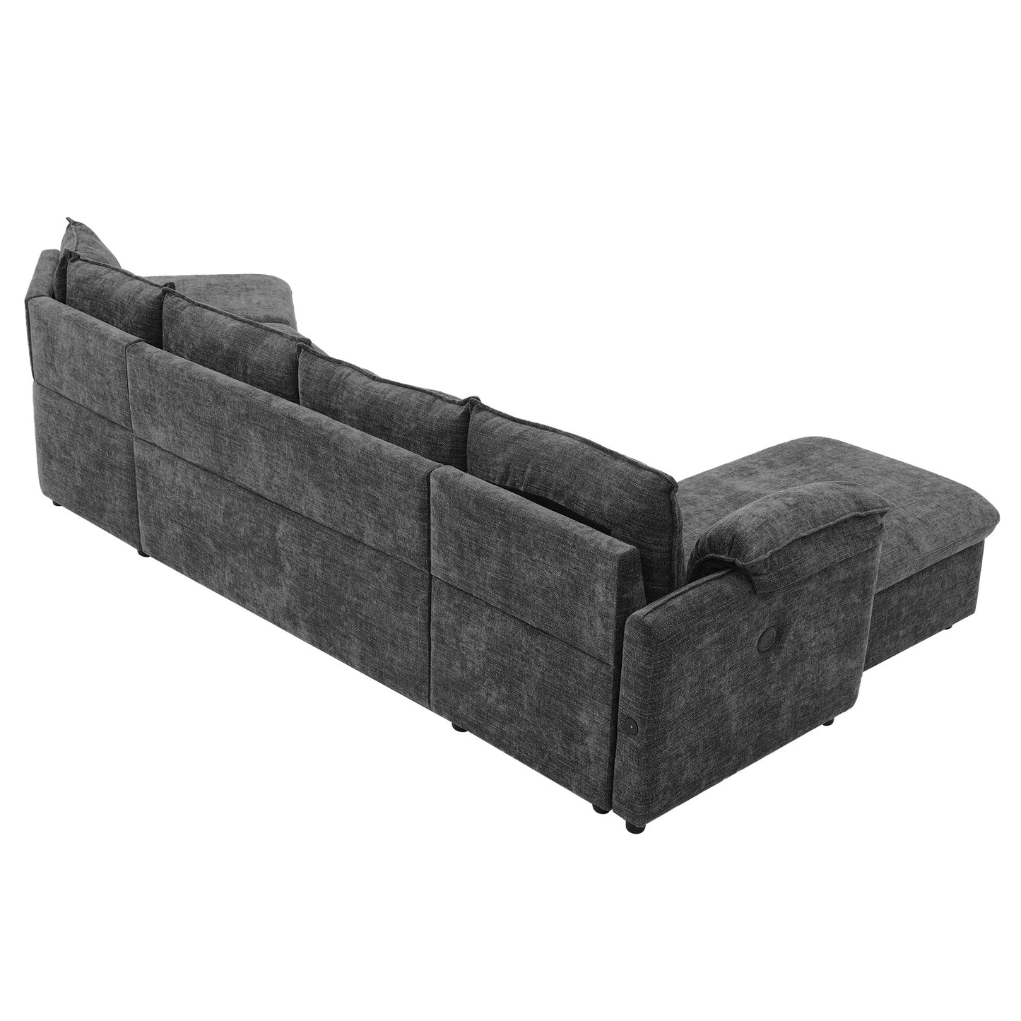 Sonoma Modern Pull-out Couch Sectional
