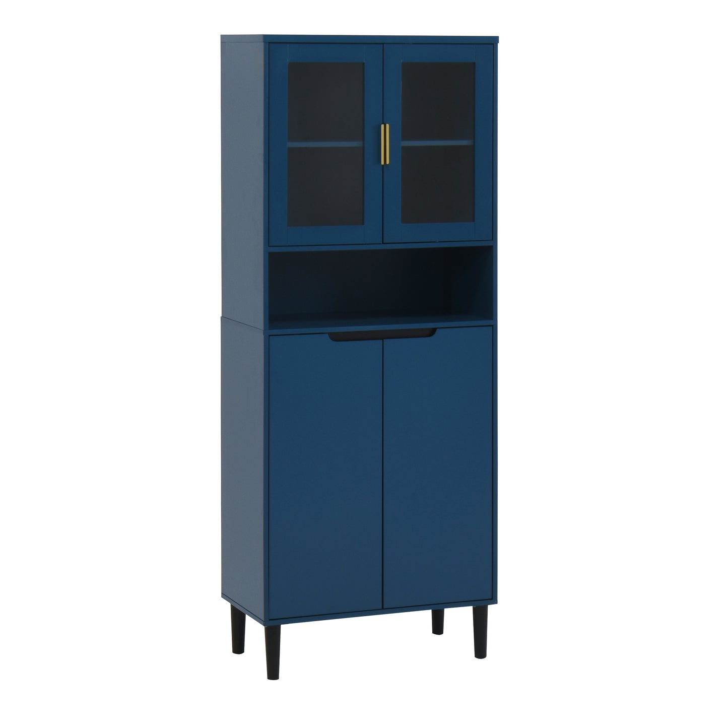 Irvington Contemporary Storage Bookcase