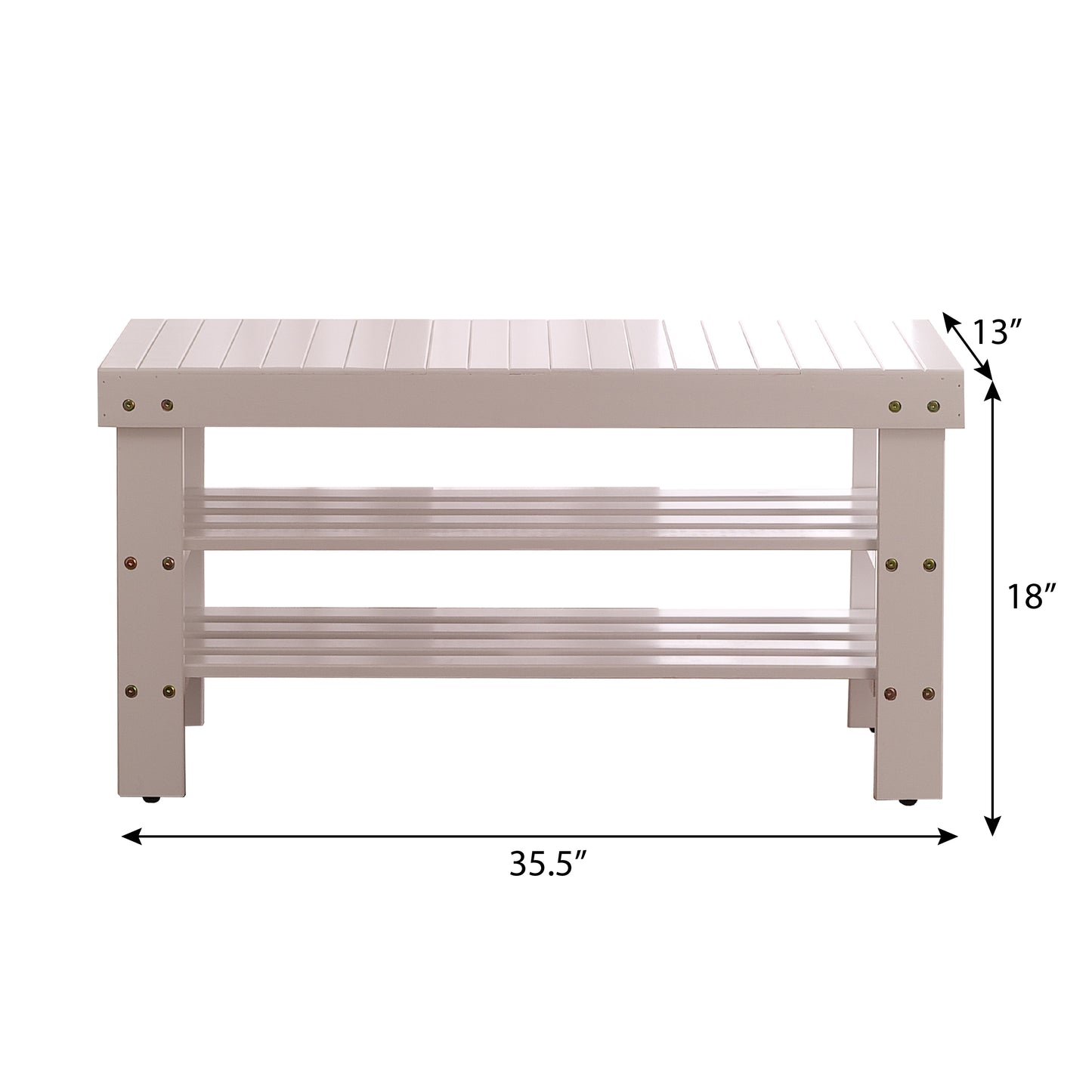 Cleo Craftsman Solid Wood Bench