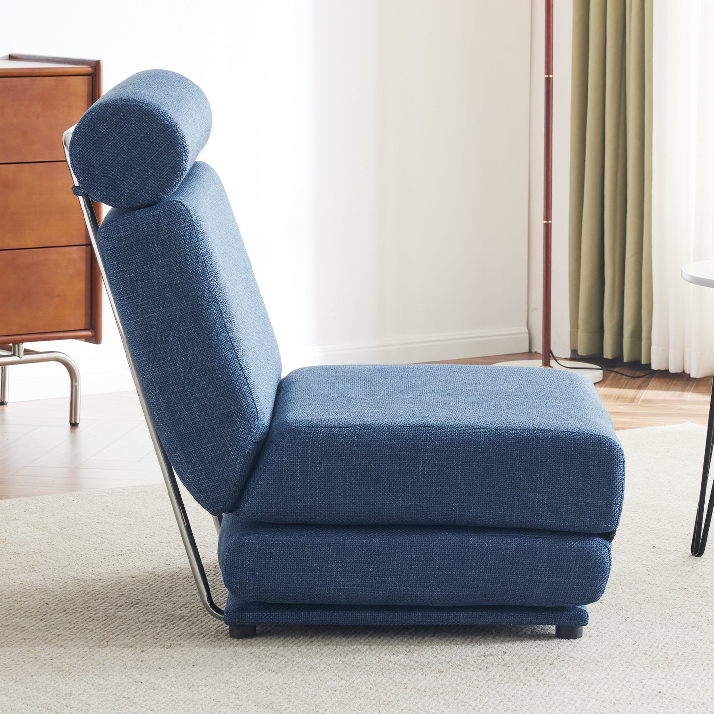 Marcel Modern Foldable Linen Sofa Chair