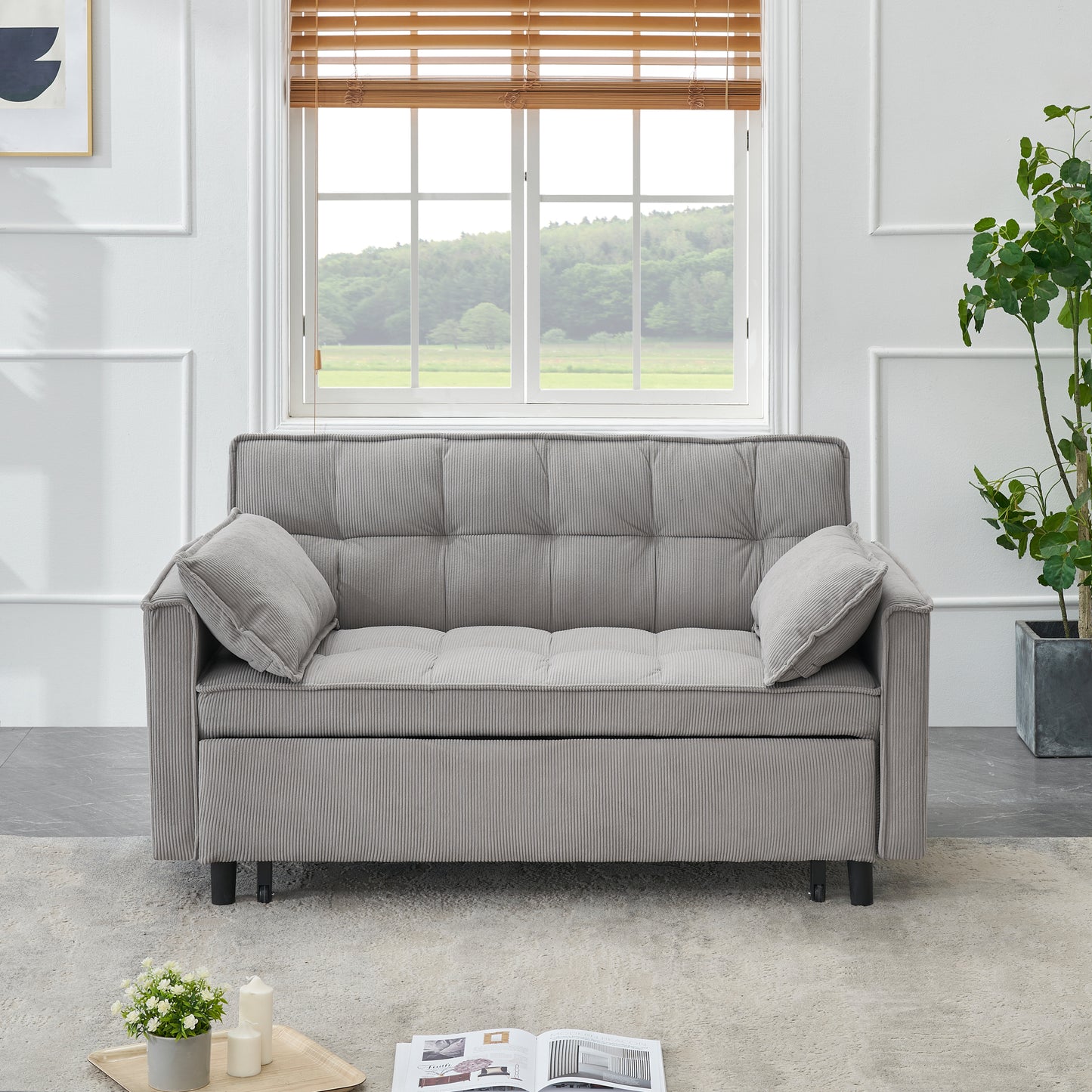 Westport Contemporary Casual Pull-Out Sofa