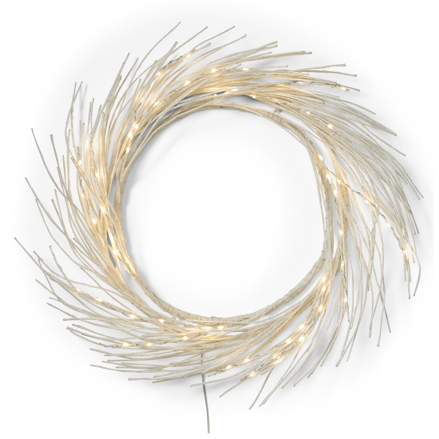 Lula Contemporary Paper LED Light Wreath