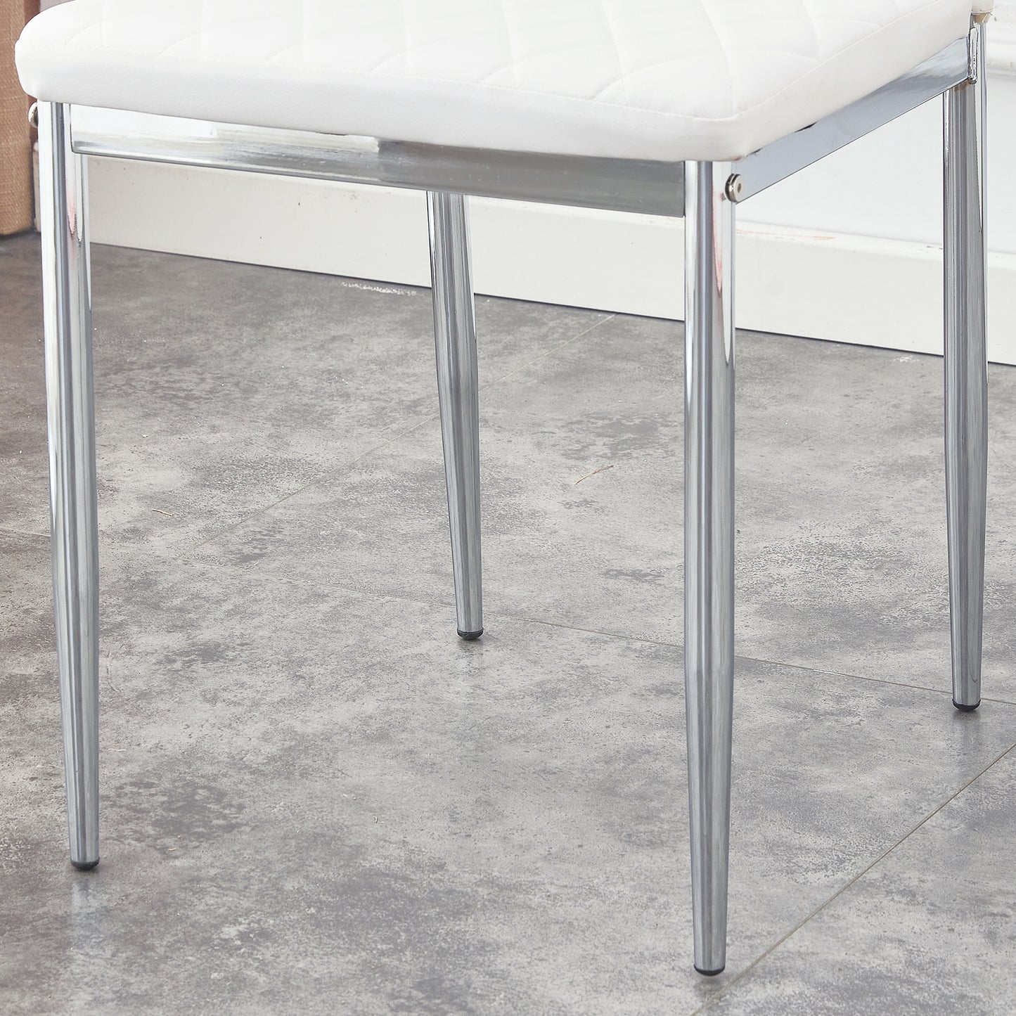 Jiron Modern Grid High-Back Chair Set