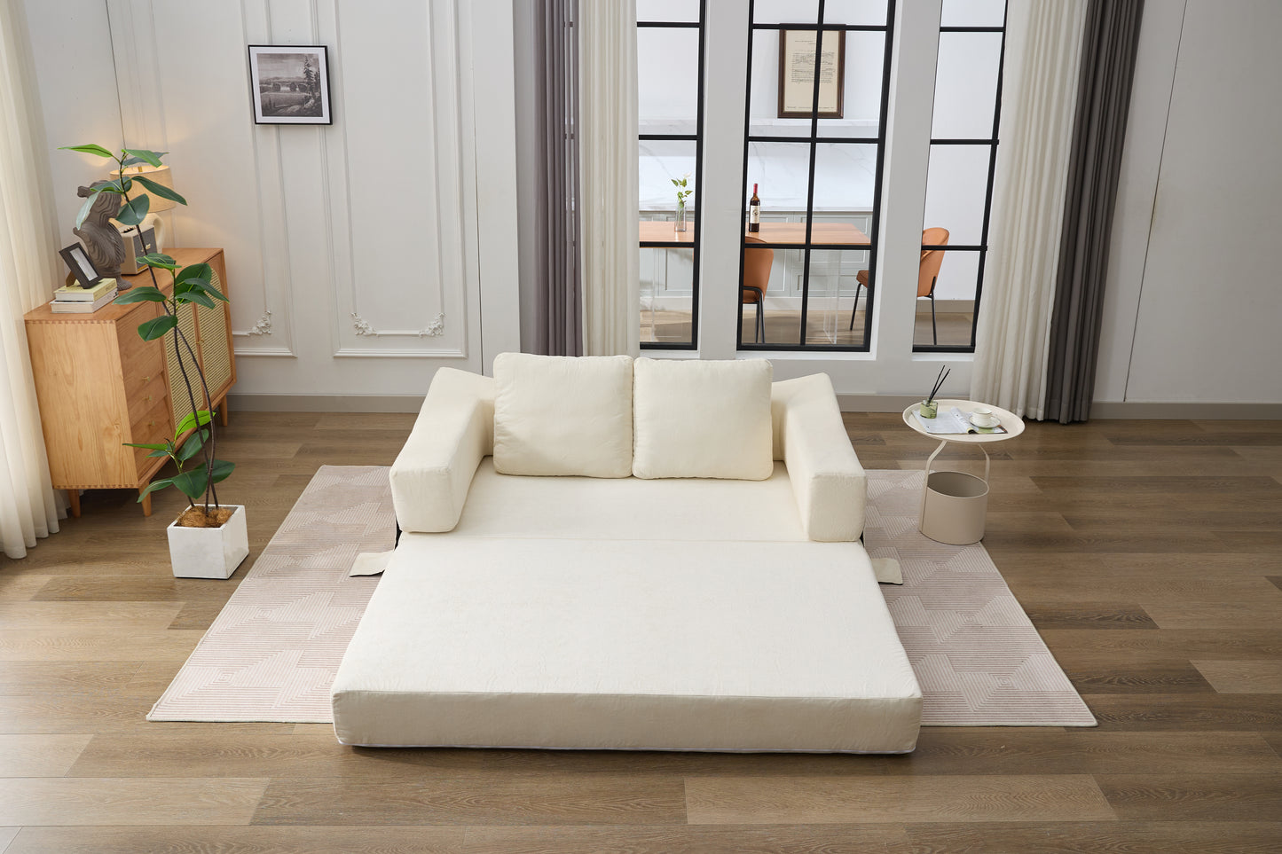 Healdsburg Contemporary Fold-Out Couch Sofa