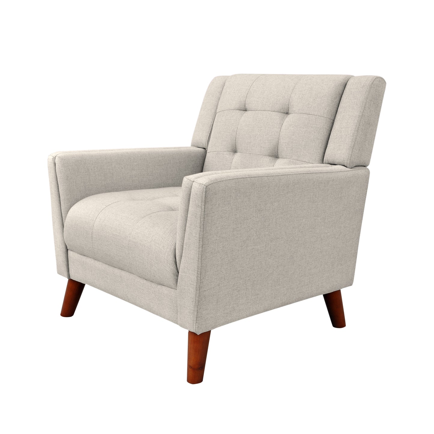 Kingsly Modern Fabric Armchair