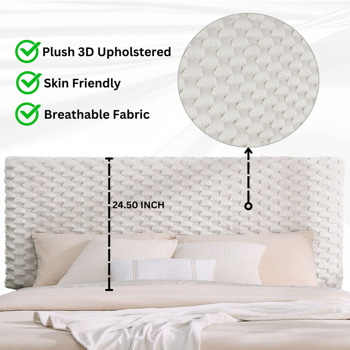 Niles Modern Plush Upholstered Bedroom Sets