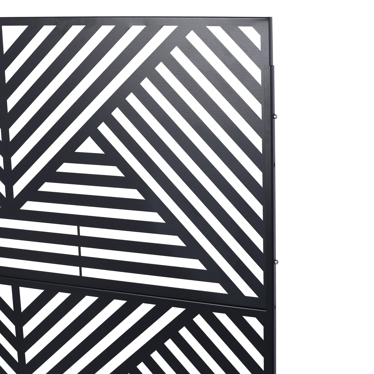 Justo Industrial Metal Privacy Fence Screen