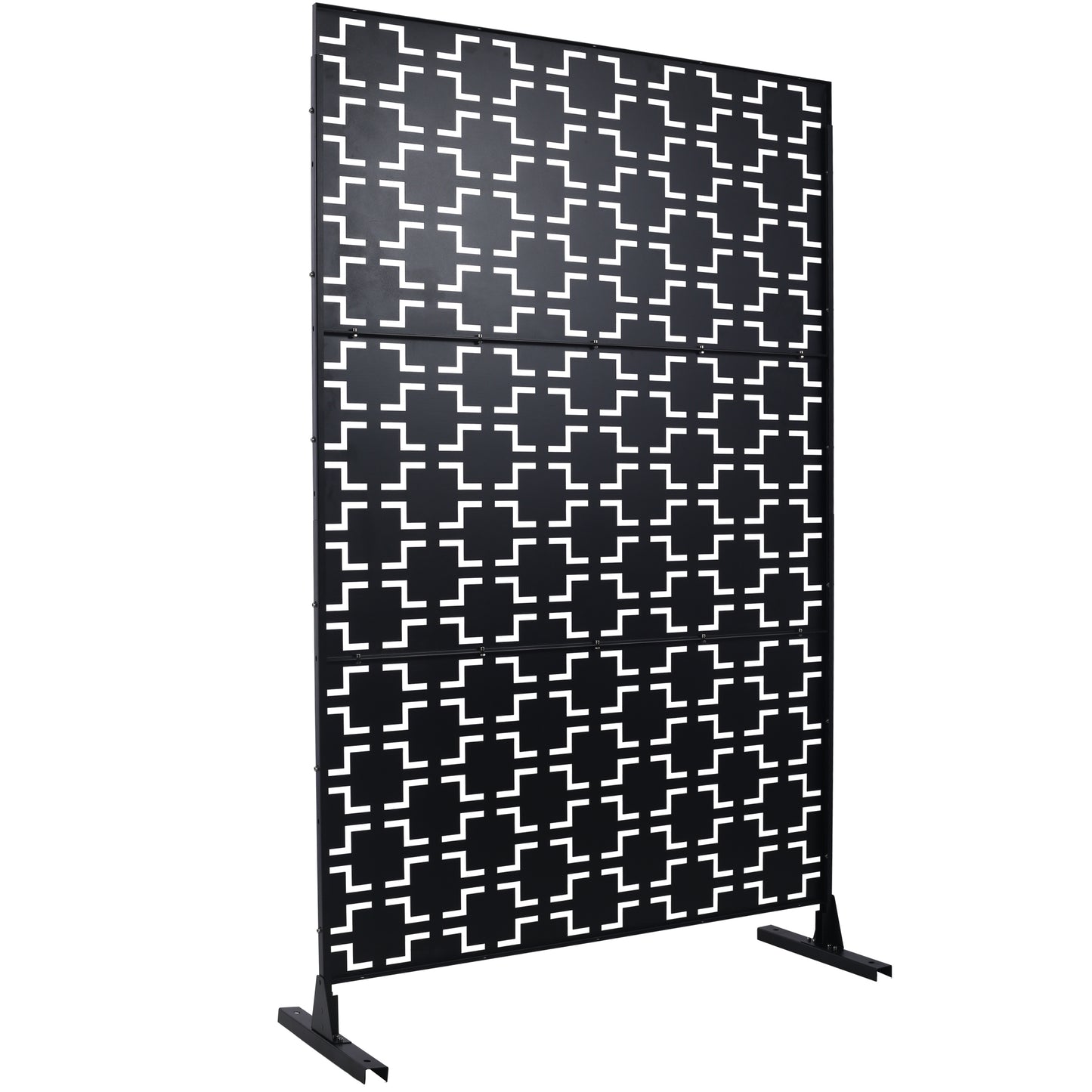 Cleo Industrial Metal Privacy Screen