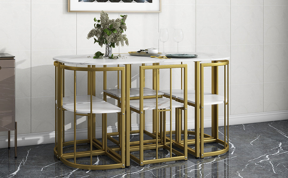 Mission Modern 7 Piece Dining Set