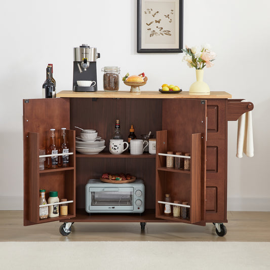 Bartholomew Modern Rolling Barn Dining Island