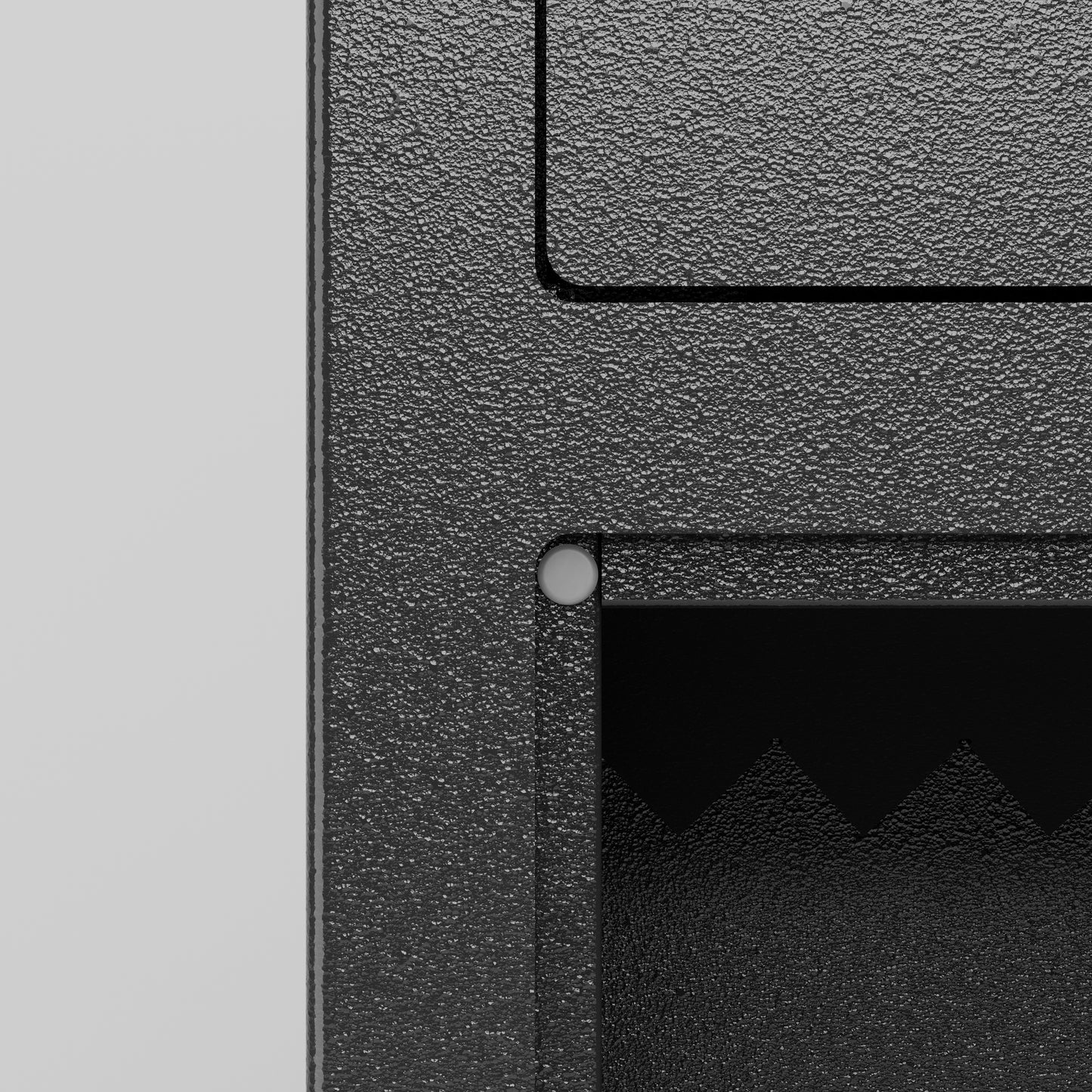 Luz Modern Carbon Steel Safe Box