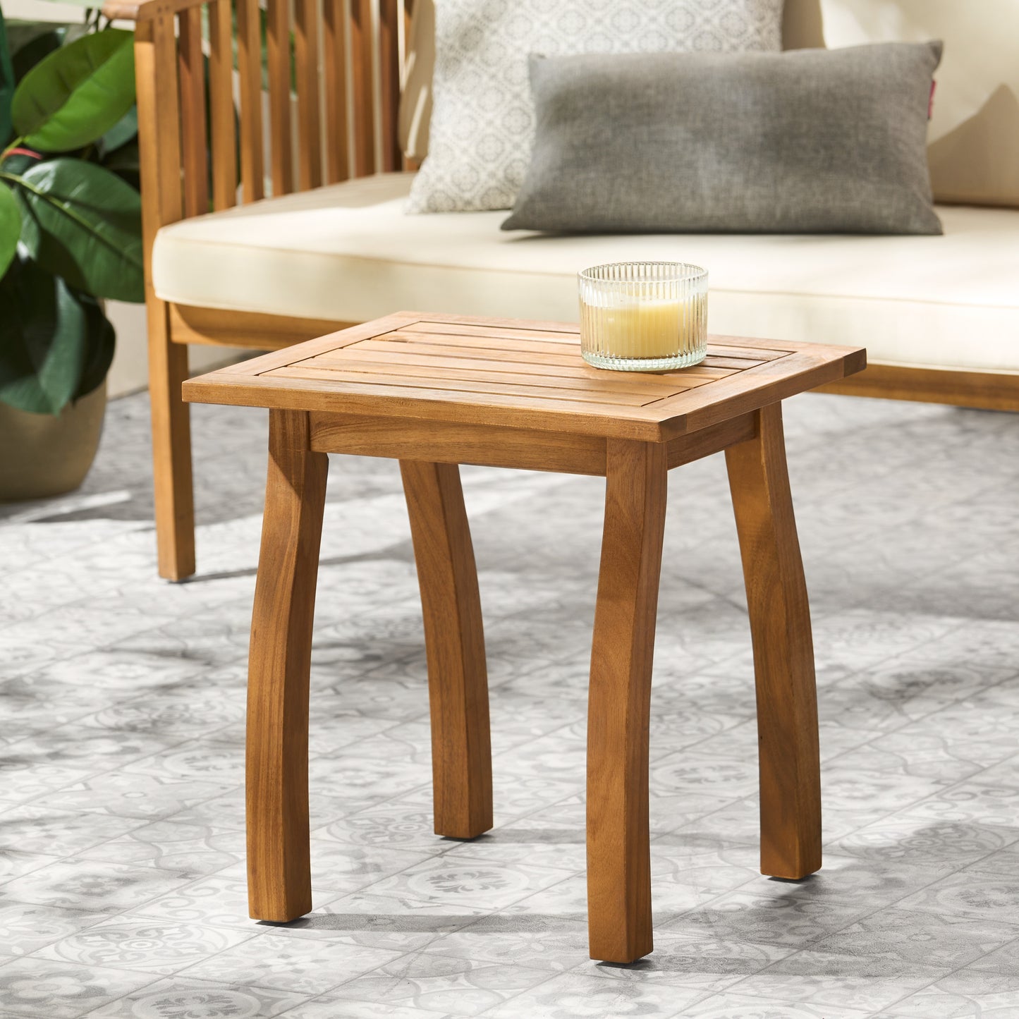 Cleo Craftsman End Table