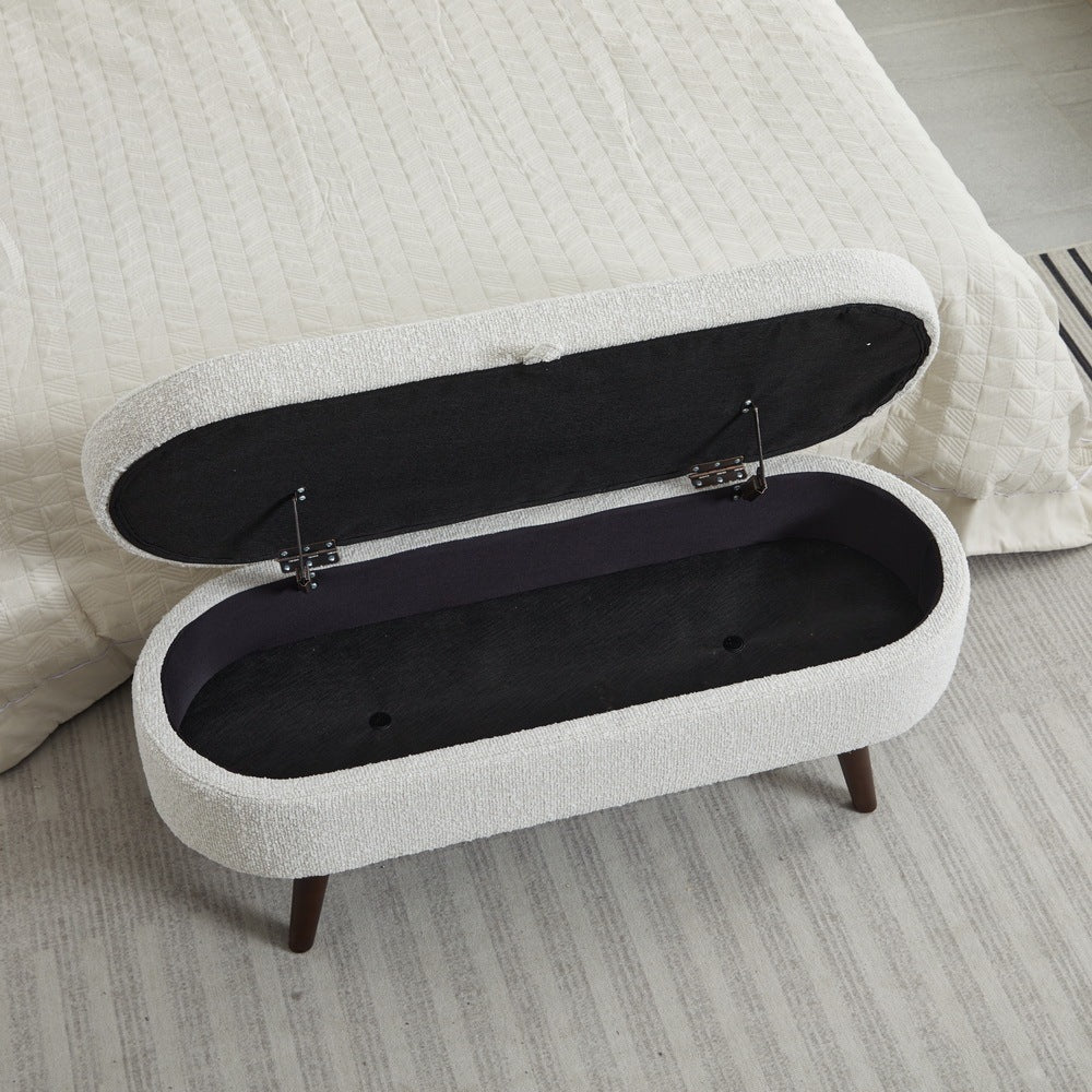 Napa Modern Basics Upholstered Storage Ottoman