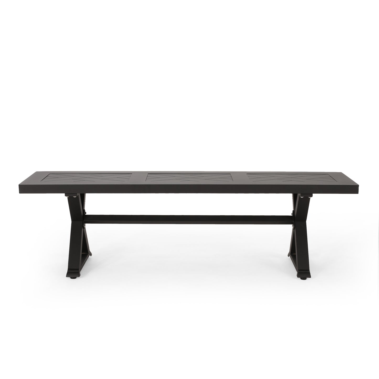 Niles Traditional Velvet Antique Dining Bench
