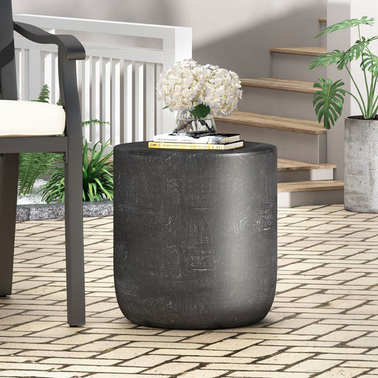 Elmcrest Modern Concrete Outdoor Table