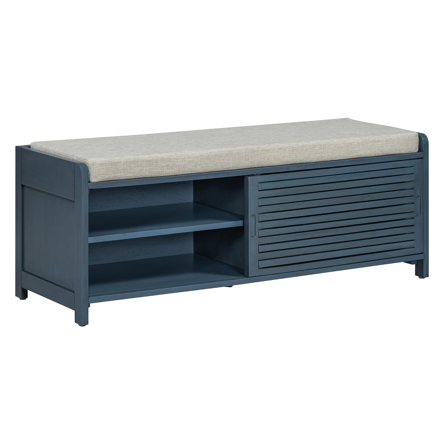 Lula Modern Shutter Storage Bench