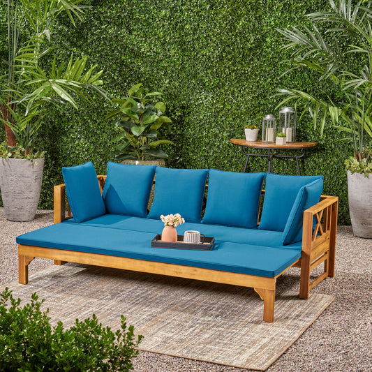 Westport Contemporary Long Beach Velvet Sofa