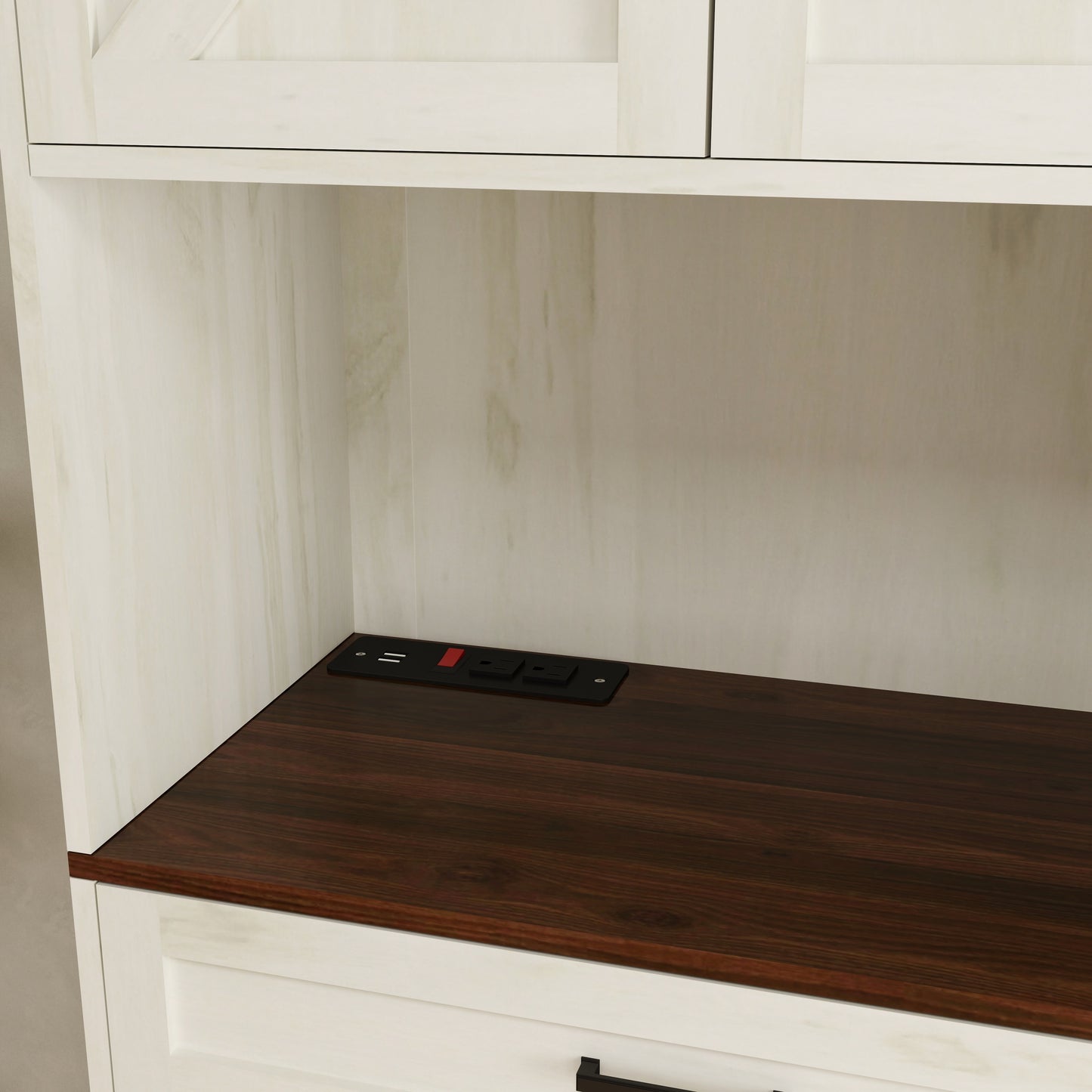 Calista Modern Multifunctional Pantry Sideboard