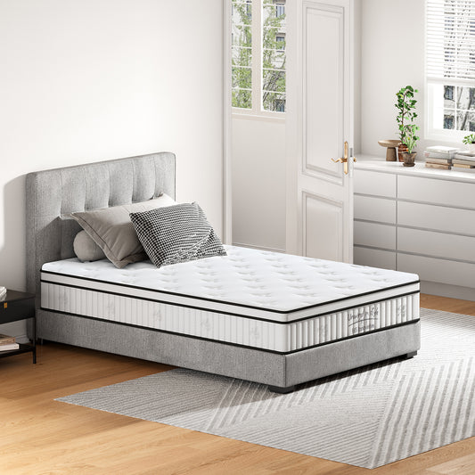 Justo Modern Full Mattress with Individually Pocketed Innerspring