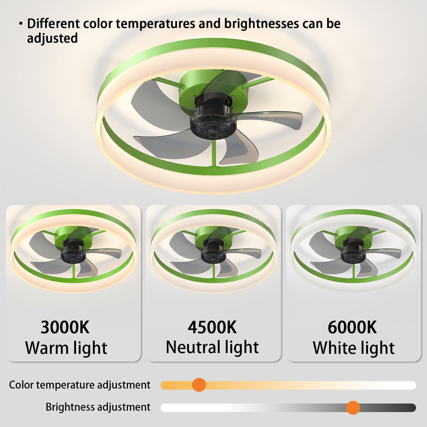 Ghivi Modern LED Ceiling Fan