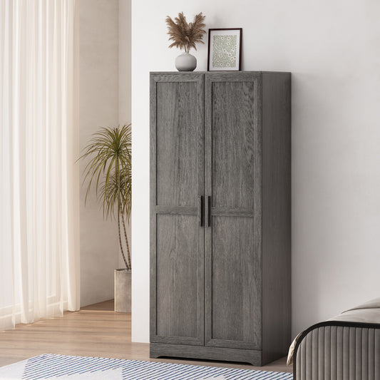 Fitch Contemporary Velvet Door Wardrobe