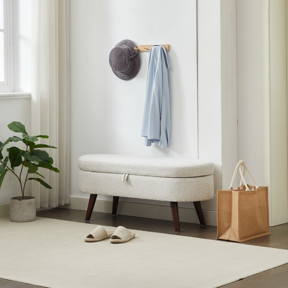Napa Modern Basics Upholstered Storage Ottoman