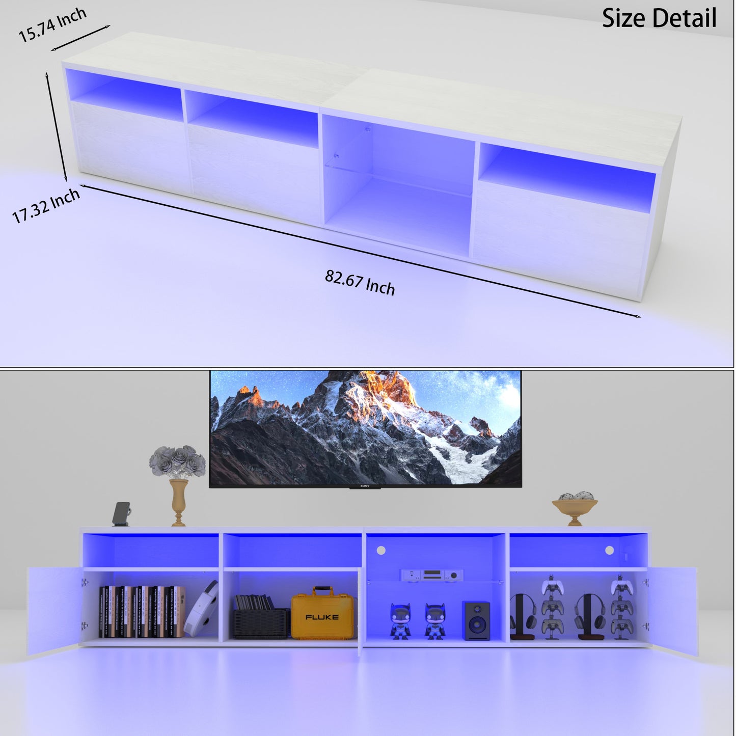 Luz Modern TV Stand