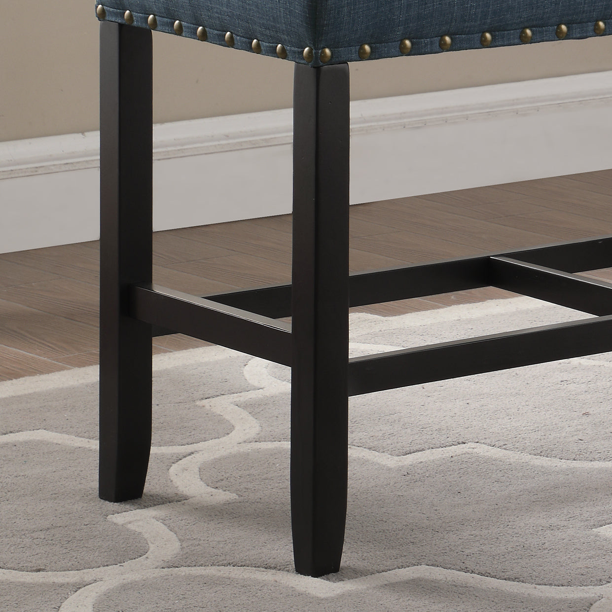 Mission Traditional Velvet Dining Bench