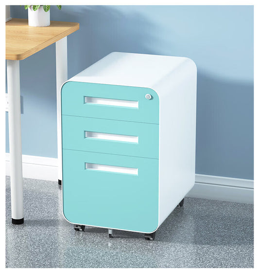 Mission Modern Mobile File Storage Cabinet