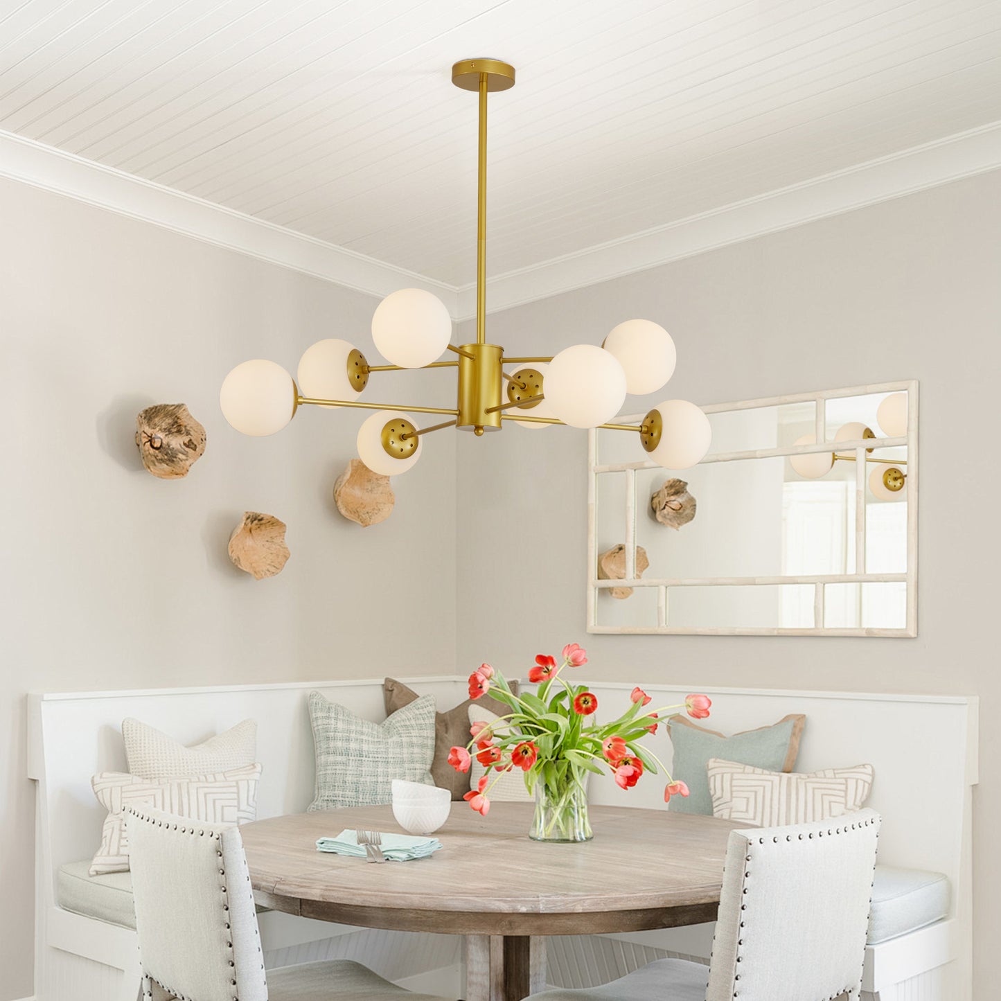 Eda Modern Gold Chandelier